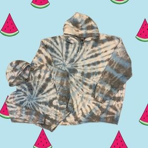 Custom made tiedye hoodie